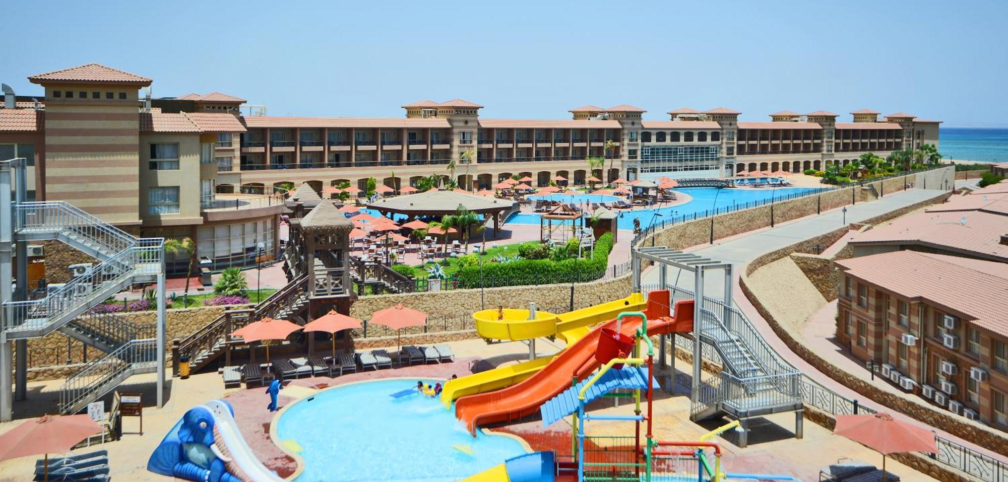 Coral Sea Beach And Aqua Park Ain Soukhna Exteriér fotografie
